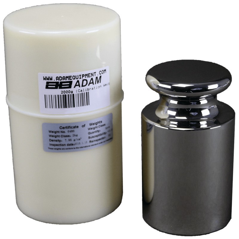 Poids étalons et coffret d'étalonnage | Poids d'étalonnage Masse de Calibrage 2kg - M1 | 700100030