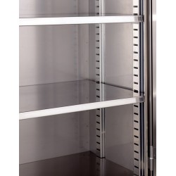 Armoire inox | Armoire inox 441 portes coulissantes dessus en pente | X-6001 441