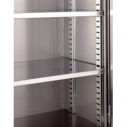 Armoire inox portes coulissantes dessus en pente Inox 441