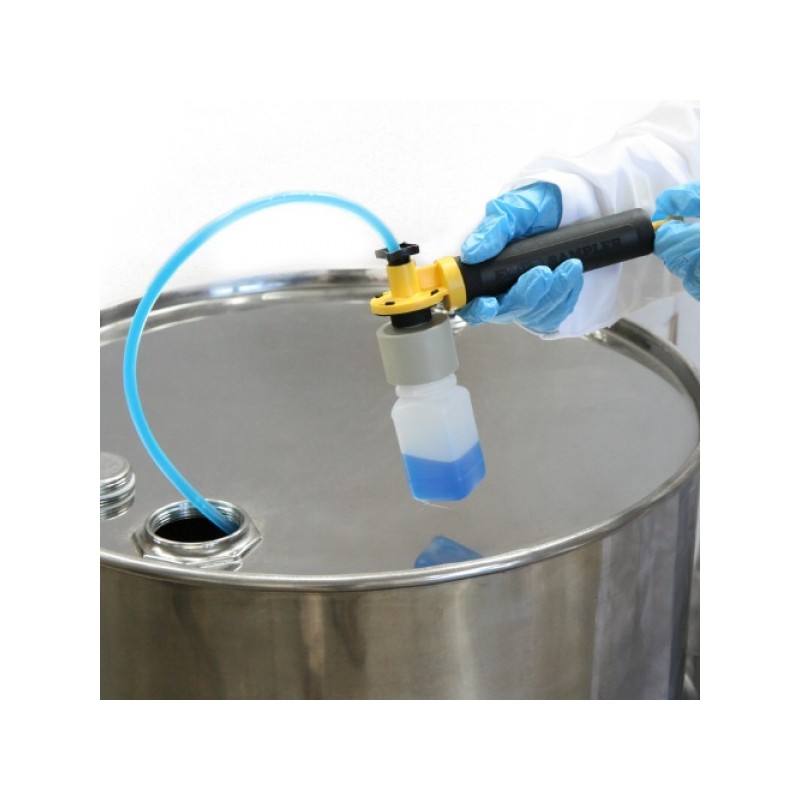Pompe prélèvement de liquide | Pompe de prélèvement d'échantillons Kit Bouteille Téflon 180 ml | 5020T-01