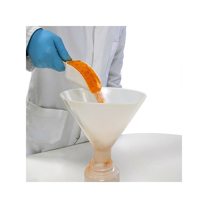 Usage unique  | Entonnoir à poudre stérile usage unique diamètre 200 mm 10 pièces | 9111H-200S