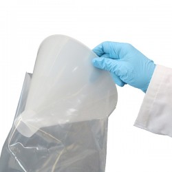 Usage unique  | Entonnoir à poudre stérile usage unique diamètre 200 mm 10 pièces | 9111H-200S