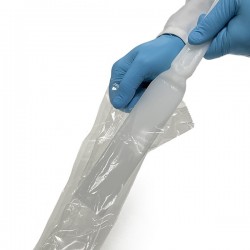 Usage unique  | Spatule à poudre stérile Polyéthylène USP classe VI 200 mm boîte de 40 pièces | 9175H-200S