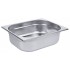 Bac Gastro GN 1/2 inox  | série 7000 : Volume:5.7L, Profondeur :100 mm