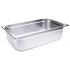 Bac Gastro GN 1/1 inox 304L série 7000 : Volume:21L, Profondeur :150 mm