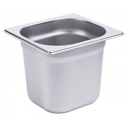Bac Gastronorme | Bac Gastro inox GN 1/6 dimensions 162 x 176 mm | STE-7016065