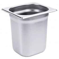 Bac Gastronorme | Bac Gastro inox GN 1/6 dimensions 162 x 176 mm | STE-7016065