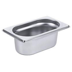 Bac Gastro GN 1/9 inox  | série 7000