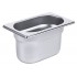 Bac Gastro GN 1/9 inox  | série 7000 : Volume:1L, Profondeur :100 mm