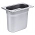 Bac Gastro GN 1/9 inox  | série 7000 : Volume:1.5L, Profondeur :150 mm