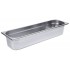 Bac Gastro inox GN 2/4 Dimensions 530 x 162 mm : Volume:6 L, Profondeur:100 mm