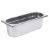Bac Gastro inox GN 2/8 Dimensions 325 x 132 mm : Volume:2.8L, Profondeur :100 mm