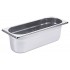 Bac Gastro GN 2/8 inox 304L série 7000 : Volume:2.8L, Profondeur :100 mm