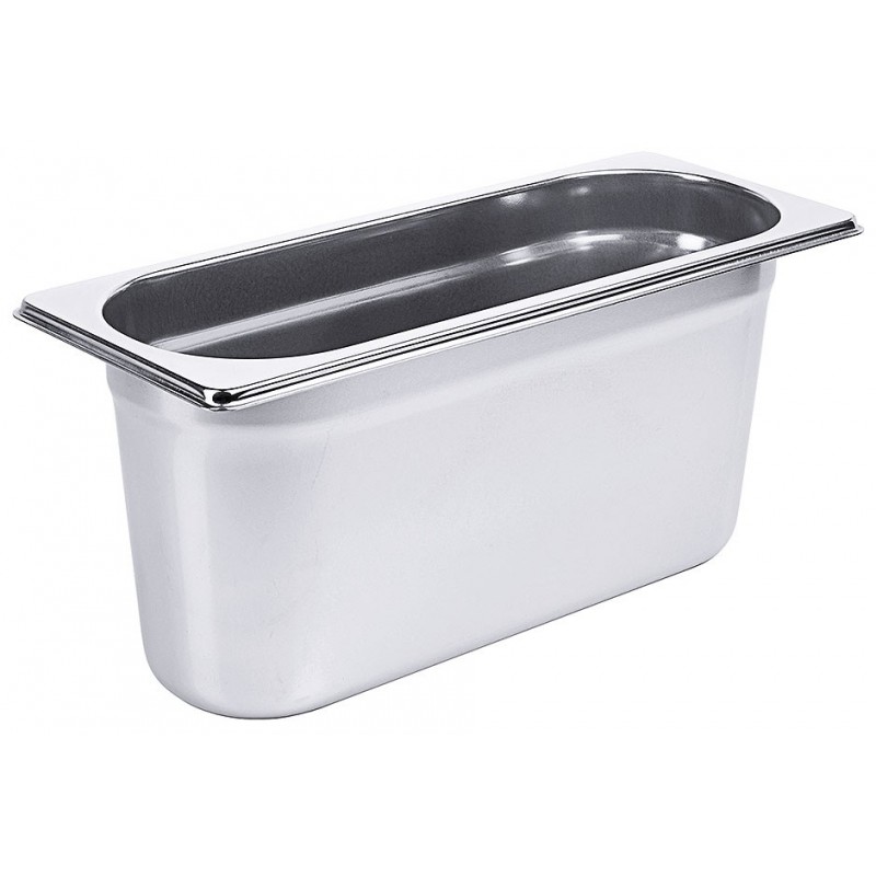 Bac Gastro Inox GN 1/2 – 325 X 265 X 20 Mm – Lioninox – Capacité 1,38 L – Qualité 18/10