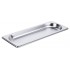 Bac Gastro GN 2/8 inox 304L série 7000 : Volume:0.5 L, Profondeur :20 mm