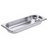 Bac Gastro inox GN 2/8 Dimensions 325 x 132 mm : Volume:1L, Profondeur :40 mm