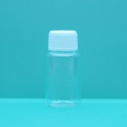 Flacon d’échantillonnage filetage 28 mm en PETG | 60 ml