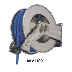 Enrouleur automatique Agroalimentaire inox | Enrouleur automatique en inox avec Tuyaux 1/2" 30 bar 100°C | AKV1100-V05