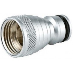 Raccord rapide d'arrosage laiton  | Adaptateur rapide laiton chromé NITO 59610A3 - 1/2" x 1/2" BPS femelle | NIT-59610A3