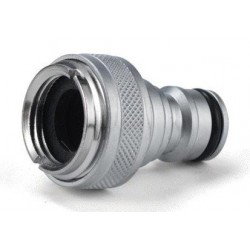 Raccord rapide d'arrosage laiton  | Adaptateur rapide laiton chromé NITO 5961GA3 - 1/2" mâle x M22x1 femelle | NIT-5961GA3