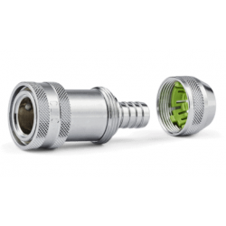 Raccord rapide d'arrosage laiton  | Raccord rapide arrosage laiton chromé NITO 5953LA3 avec stop 1/2" x embout 1/2" | NIT-595...