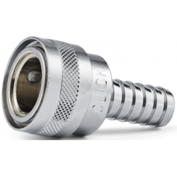 Raccord rapide d'arrosage laiton  | Raccord rapide arrosage laiton chromé NITO 5950SA3 - 1/2" x embout 1/2" | NIT-5950SA3