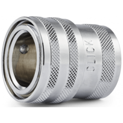 Raccord rapide d'arrosage laiton  | Raccord rapide arrosage laiton chromé NITO 69500A3 laiton chromé 3/4" BPS femelle | NIT-6...