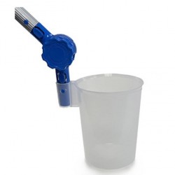 Bécher angle variable pour prélèvement d’échantillons de liquides