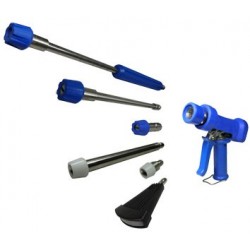 Pistolet de lavage laiton/inox | Pistolet de lavage polyamide - sortie coupleur rapide - pour lance