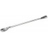 Cuillère spatule de laboratoire inox 5 modèles Bochem : F x E:40 x 20 mm, Largeur:B 12 mm, Longueur:A 155/a 30 mm