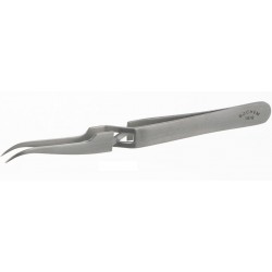 Pince pointue courbée de précision Inox 304L