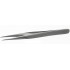 Pince pointue de précision Inox 304L : Longueur:120 mm, Matière:Inox 304L