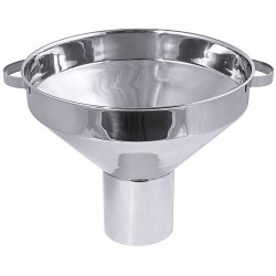 304L stainless steel funnel, 8 liters