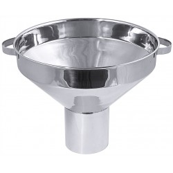 304L stainless steel funnel, 8 liters