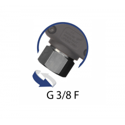 Pistolet lance haute pression  | Pistolet de lavage inox haute pression 310 bar 45 litres / minute 160°C | MTM-SGS3538F