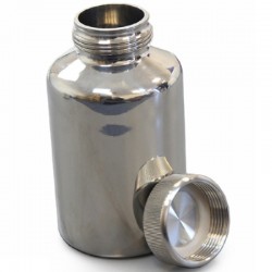 Fût inox et conteneur Inox | Bouteille Inox 316L avec bouchon | SAM-A846-500