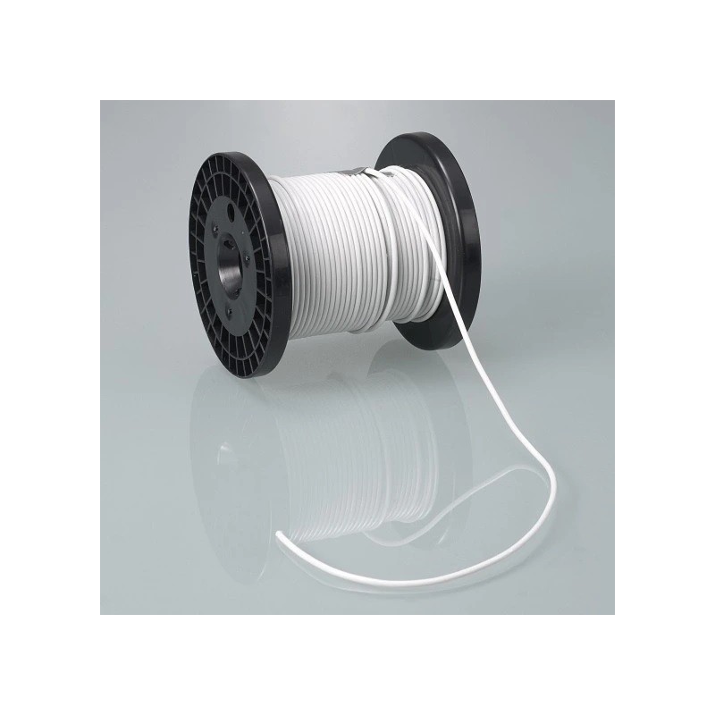ZOLGINAH 50M/3mm Cable Métallique,3mm Cable Acier Revêtu,3mm Corde en Acier  Inoxydable à Suspendre