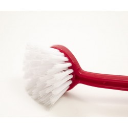 Brosse à vaisselle dur 190 mm avec racloir DW582