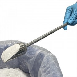 Pelle inox de laboratoire | Pelle inox 316L à long manche de 10 à 1000 ml | SAM-A396-10