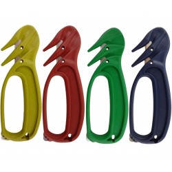 Cutters détectables de sécurité jetables Penguin 900 | 4 couleurs