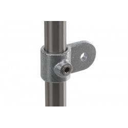 Support de laboratoire | Raccord à bride de laboratoire en fonte malléable pour tube inox ø 26.9 mm | FIT-M50