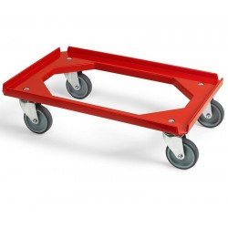 Chariot roule bac | Chariot roule bac 250Kg roulettes pivotantes en acier 5 couleurs | MM-23503_1