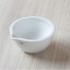 Mortier biscuit - porcelaine - non émaillé - JIPO - 25 ml à 4,3 litres : Volume:25 ml, Diamètre:51 mm, Hauteur:32 mm