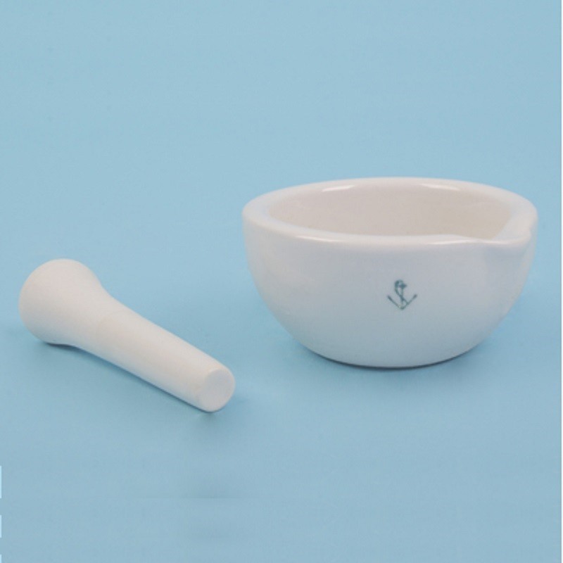 Mortier de laboratoire | Mortier et pilon - porcelaine - non émaillé - de 25 ml à 2 litres