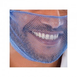 Filet à barbe détectable maille de 5 mm boîte de 25 pièces