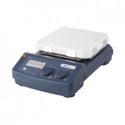 Agitateur magnétique numérique chauffant et plaque vitrocéramique RSLAB-4C