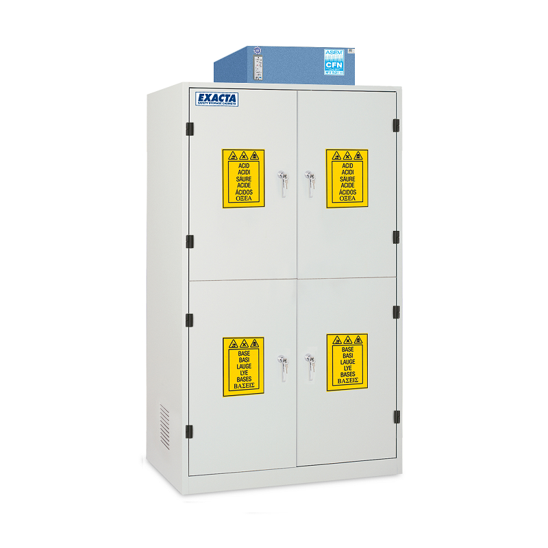 Armoire à filtration | Armoire de sécurité à filtration 4 compartiments | 1200 mm | CFEOB124 Armoire à filtration | Armoire de sécurité à filtration 4 compartiments | 1200 mm | CFEOB124