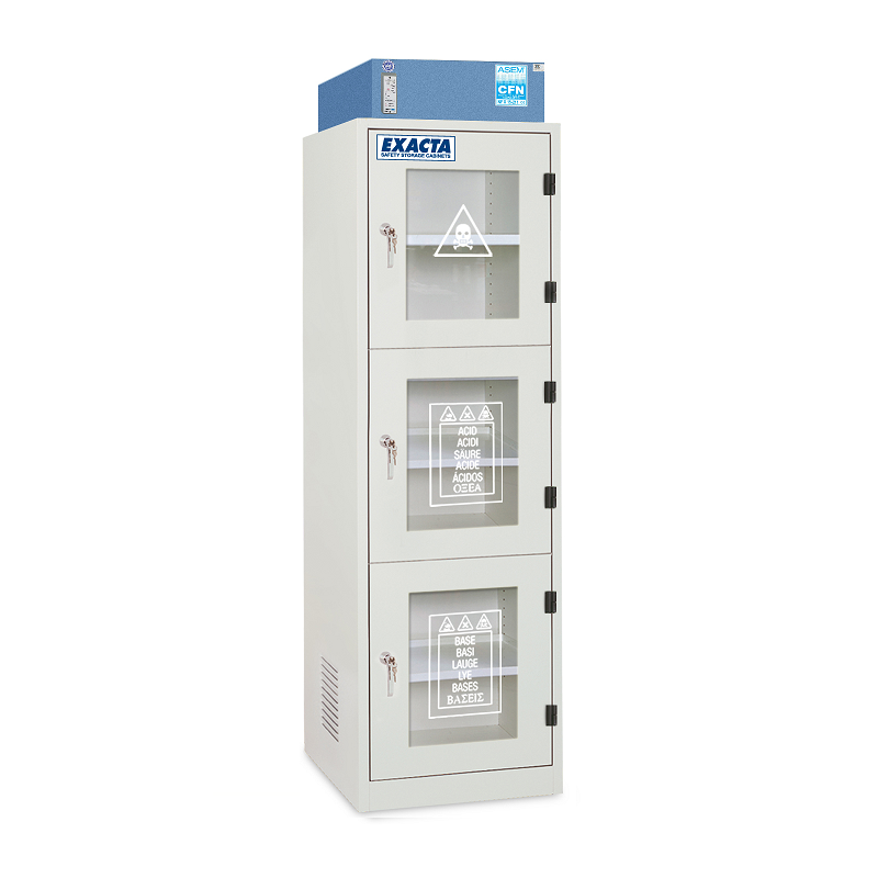 Armoire à filtration | Armoire de sécurité à filtration 3 compartiments | 600 mm | CFEOB63V Armoire à filtration | Armoire de sécurité à filtration 3 compartiments | 600 mm | CFEOB63V