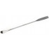 Spatule avec cuillère en inox  3 modèles : Diamètre:4 mm, Longueur:A 210 mm, Dimension cuillères:25x12 mm
