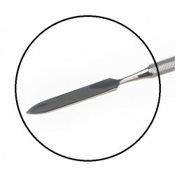 Spatule | Spatule à ciment double | manche rainuré en inox | BOC-3072